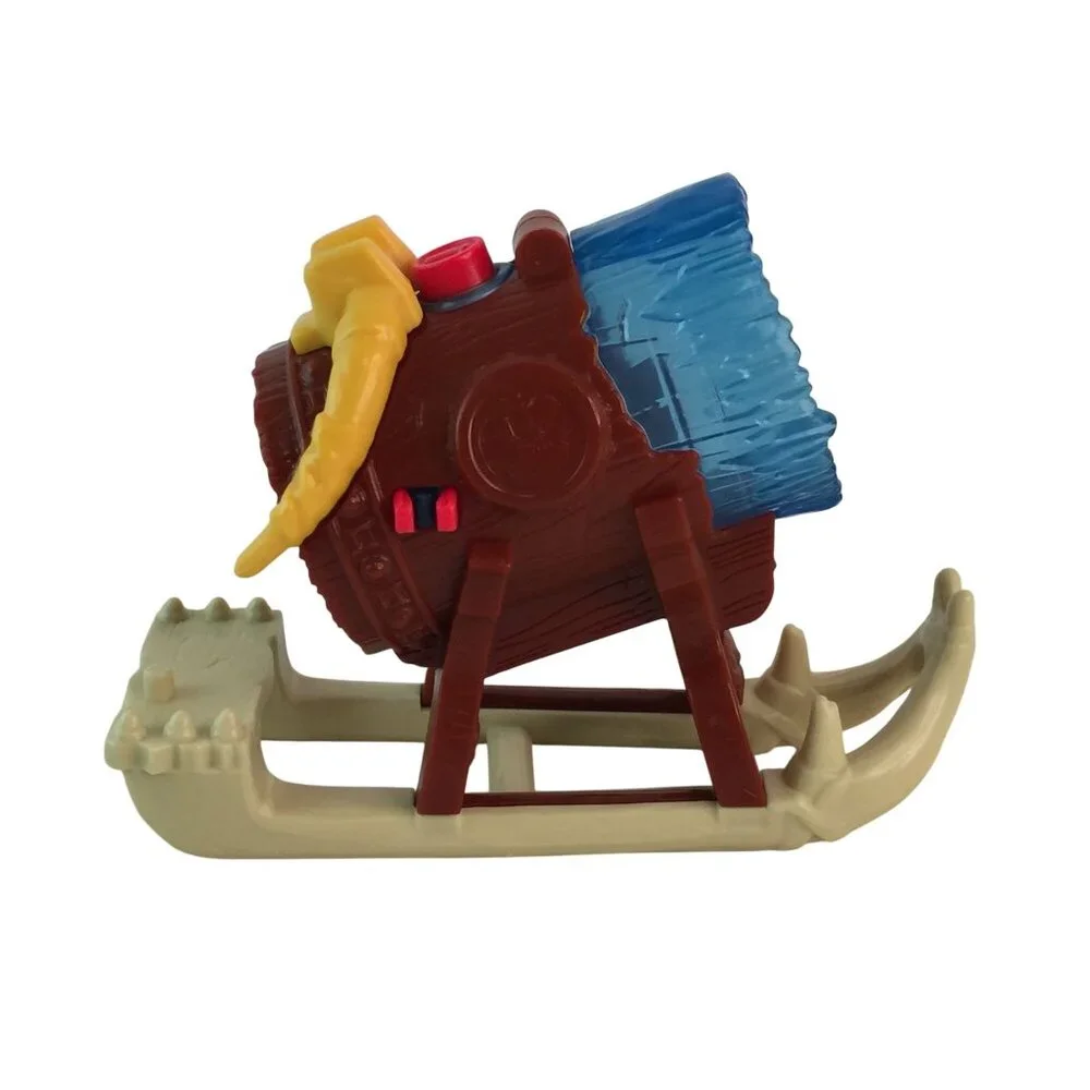Fisher‎ Price Imaginext Ice Sleigh w/Yeti Figure and Snow Ball